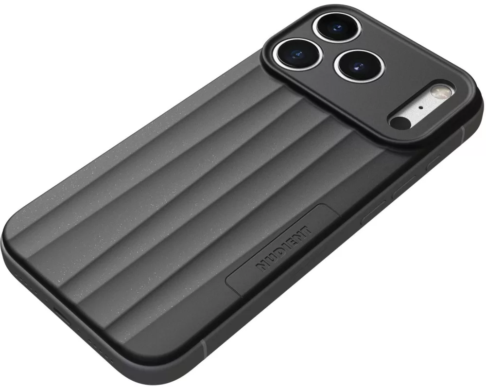 Nudient Slice Case Magsafe iPhone 17 Pro/iPhone 18 Pro Ink Black