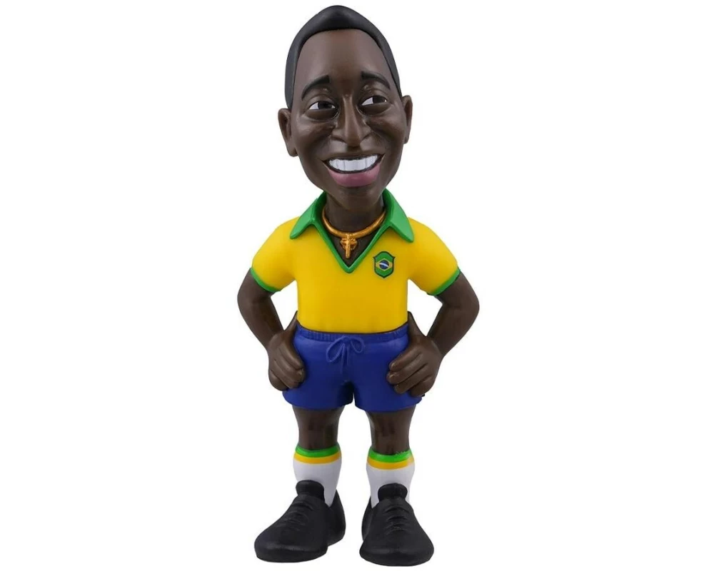 Minix Figur Pelé Brasilien Heimtrikot 12 cm
