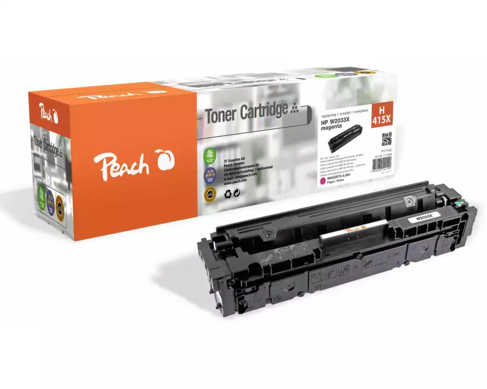 Peach Toner HP Nr. 415X / W2033X Magenta