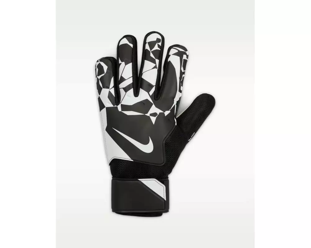 NIKE Torwarthandschuh Match Schwarz/Weiss, 7