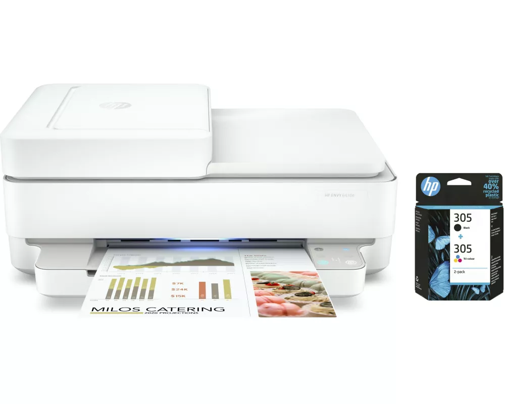HP Multifunktionsdrucker Envy Pro 6430e + gratis Tintenset