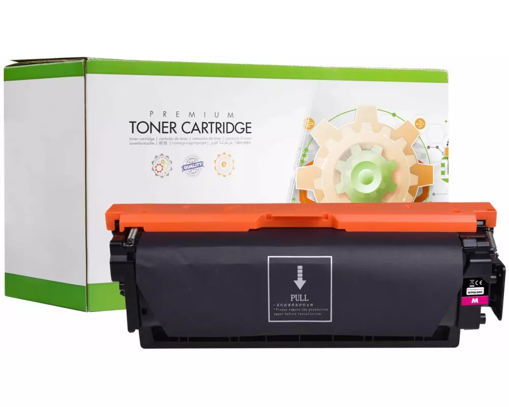 STATIC Toner cartridge compatible with HP W9063MC yellow remanufactured 12.500 pages
