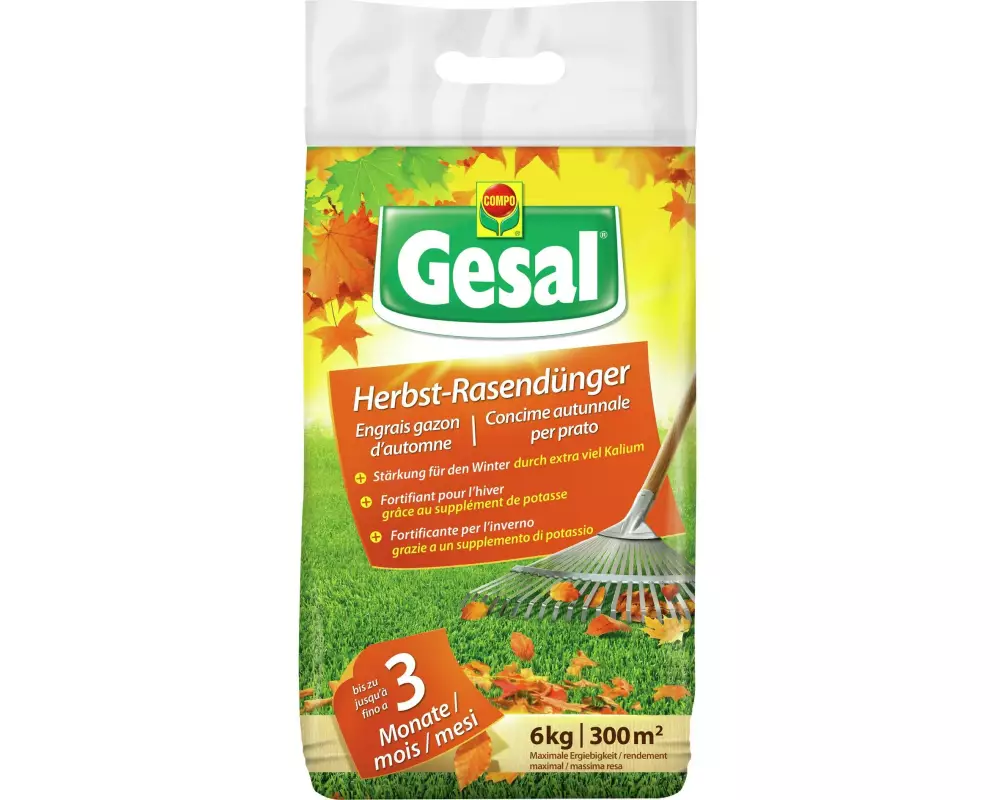 Gesal Herbst-Rasendünger 6 kg