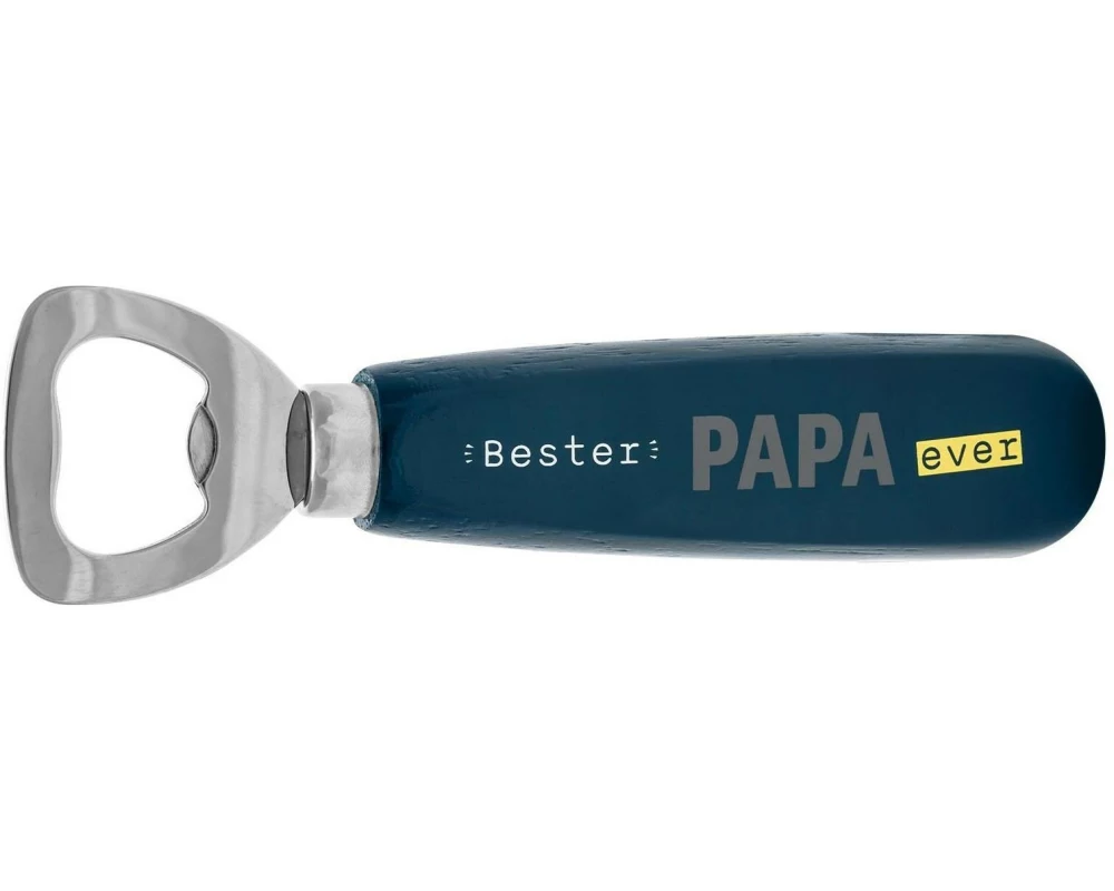 Sheepworld Flaschenöffner Bester Papa Ever Dunkelblau