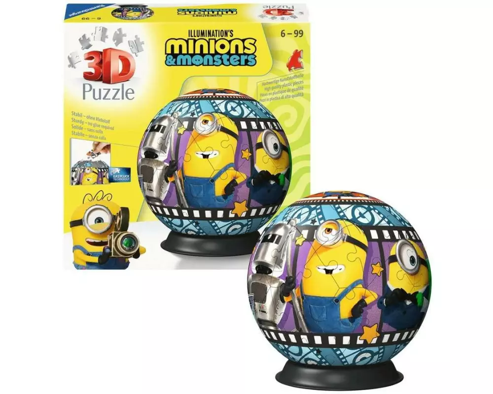 Ravensburger Puzzle 3D Ball Minions 3