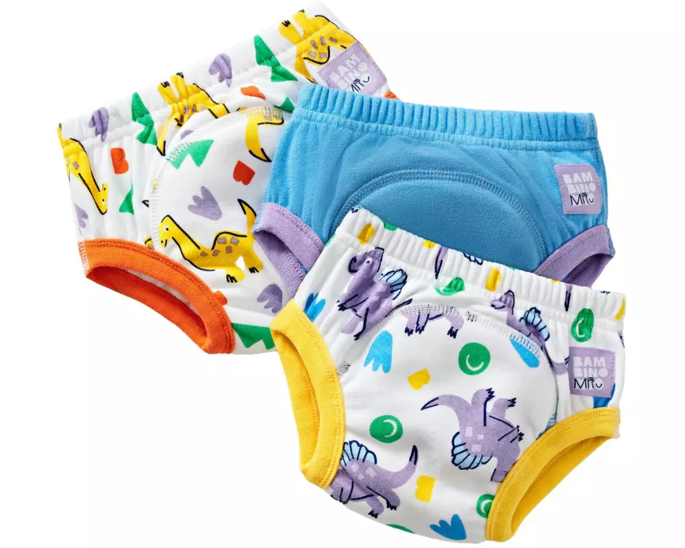 Bambino Mio Trainings-Unterhosen 3er Set Mutige Dinos Grösse 3-4