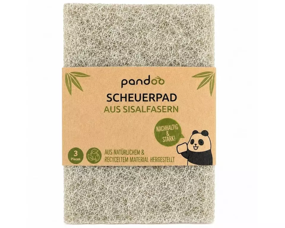 pandoo Schwamm Scheuerpad 3 Stück
