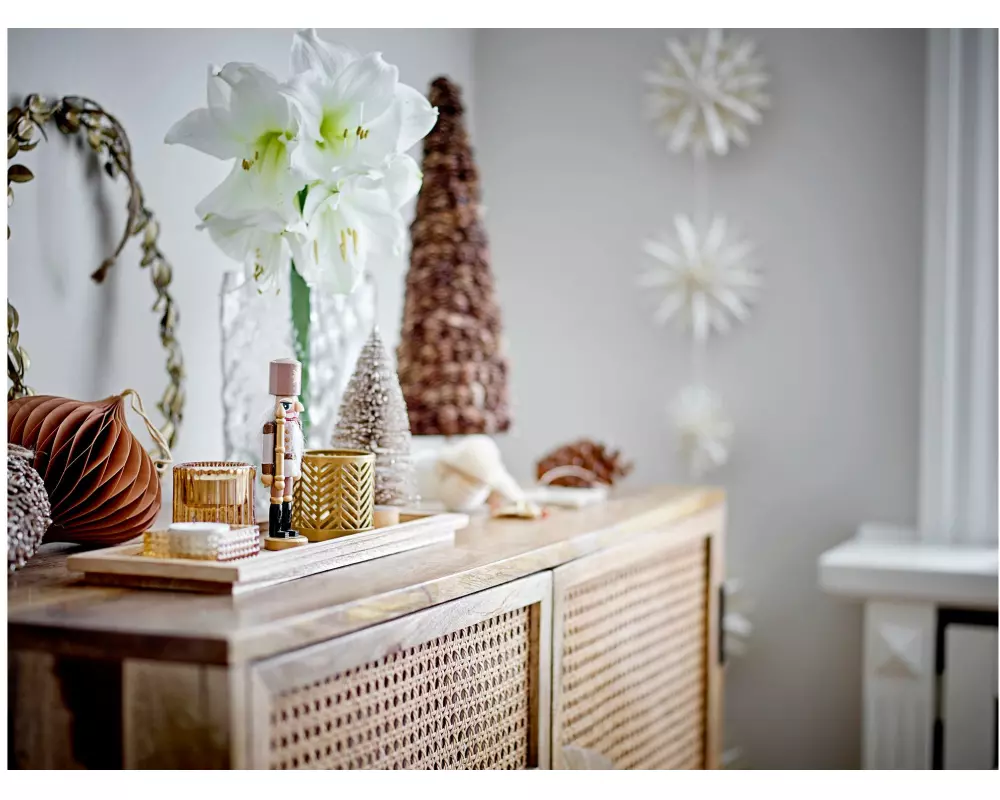 Bloomingville Weihnachtswindlicht Sanga 1 Stück, Braun