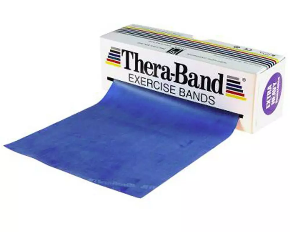 Thera-Band Fitnessband Blau, extra stark, 45.7 m