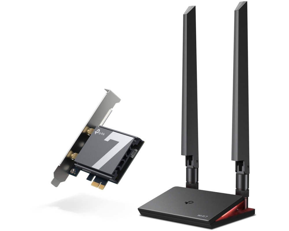 TP-LINK TriBand WiFi 7 BT PCI-E Adap. Archer TBE550E BE9300