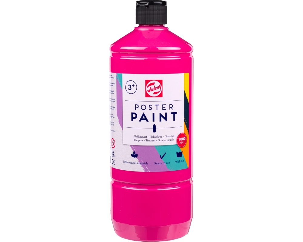TALENS Plakatfarbe 1000ml 36713571 rosa