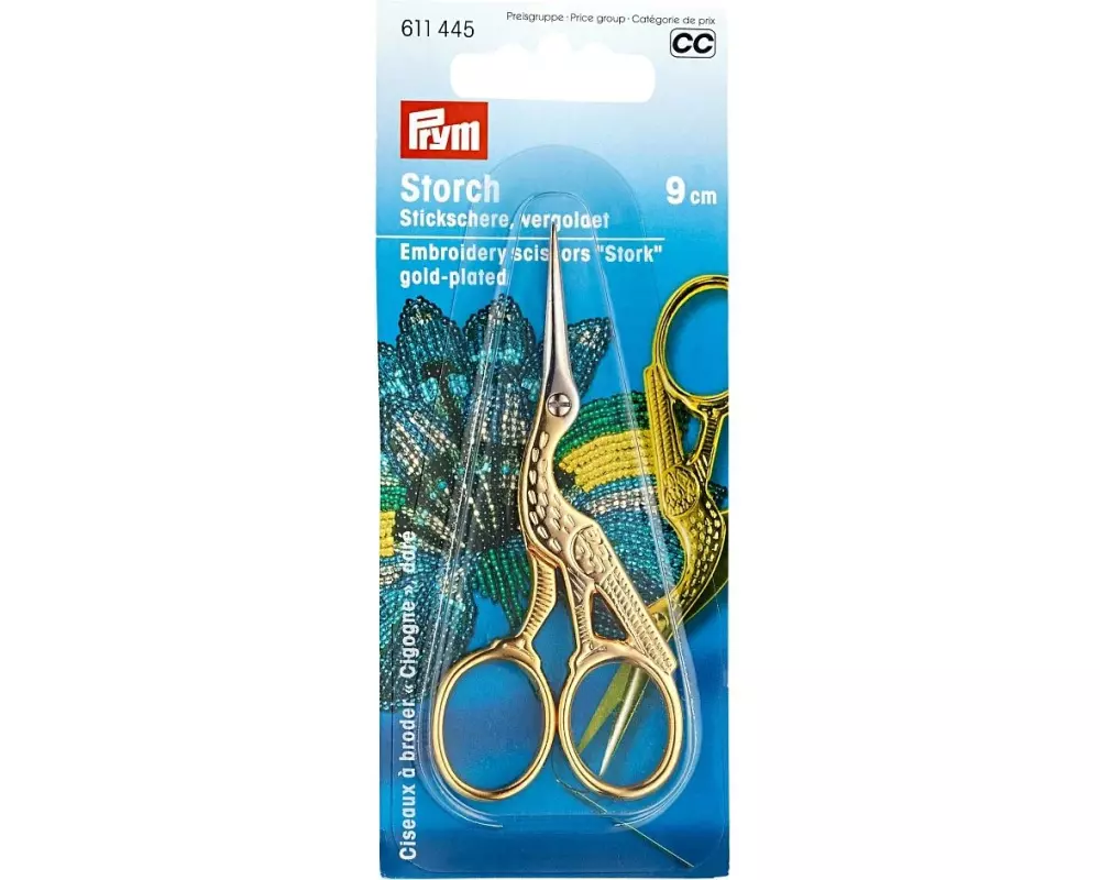 Prym Stickschere 9 cm Storch