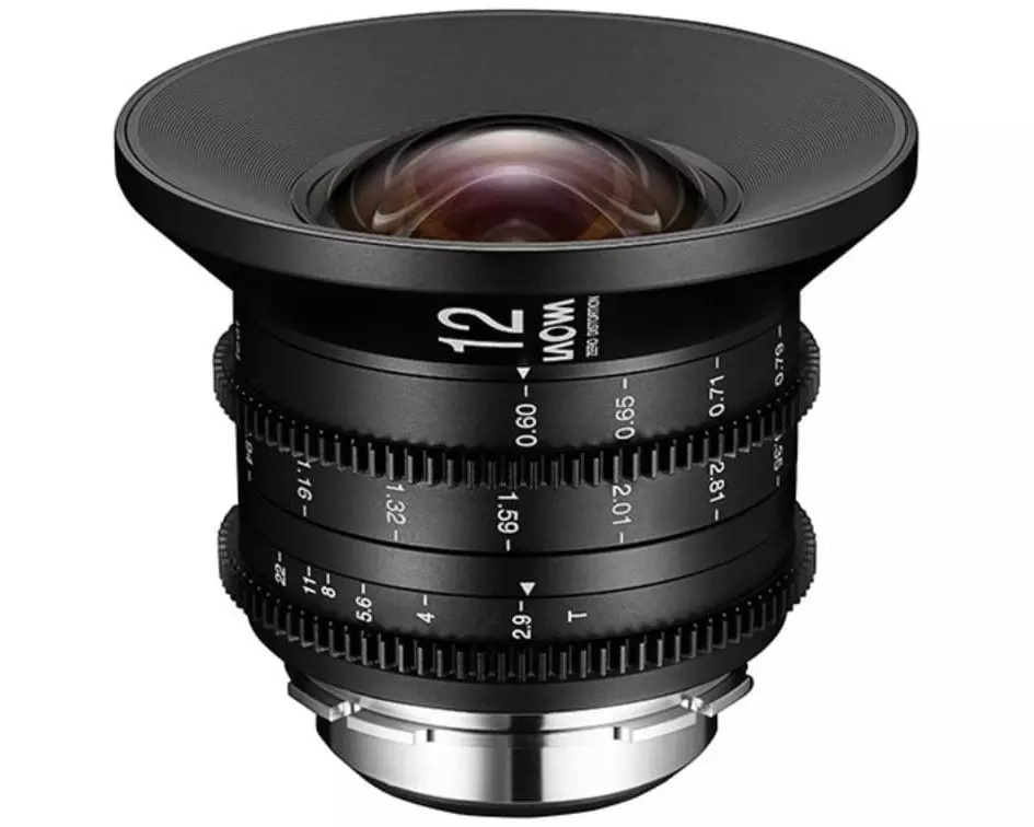 Venus Optic Festbrennweite 12mm F/2.9 Zero-D Cine – Arri PL