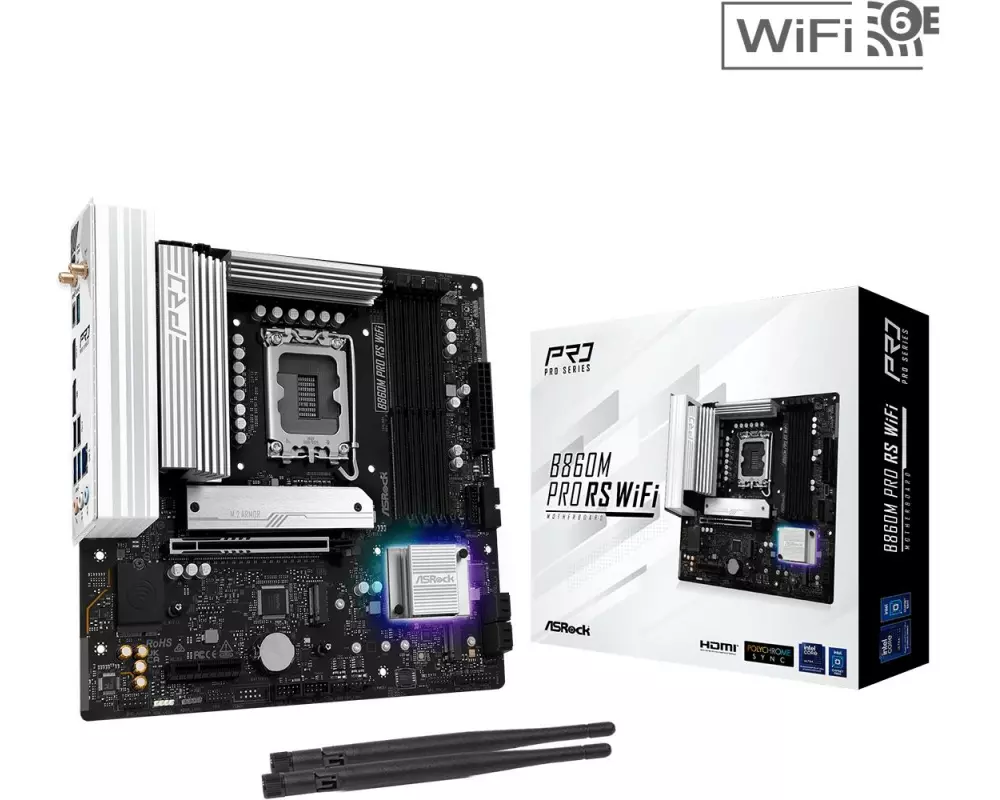 ASRock Mainboard B860M PRO RS WIFI