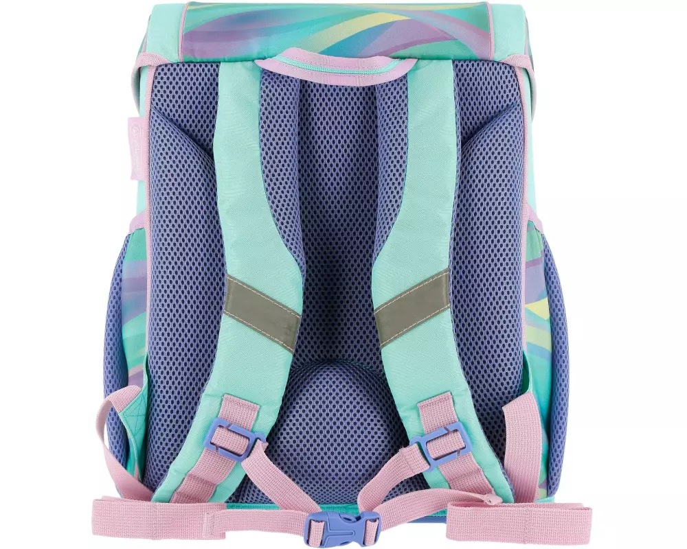 Herlitz Schulrucksack-Set Loop Plus Minty Love 4-teiliges Set, 17 l