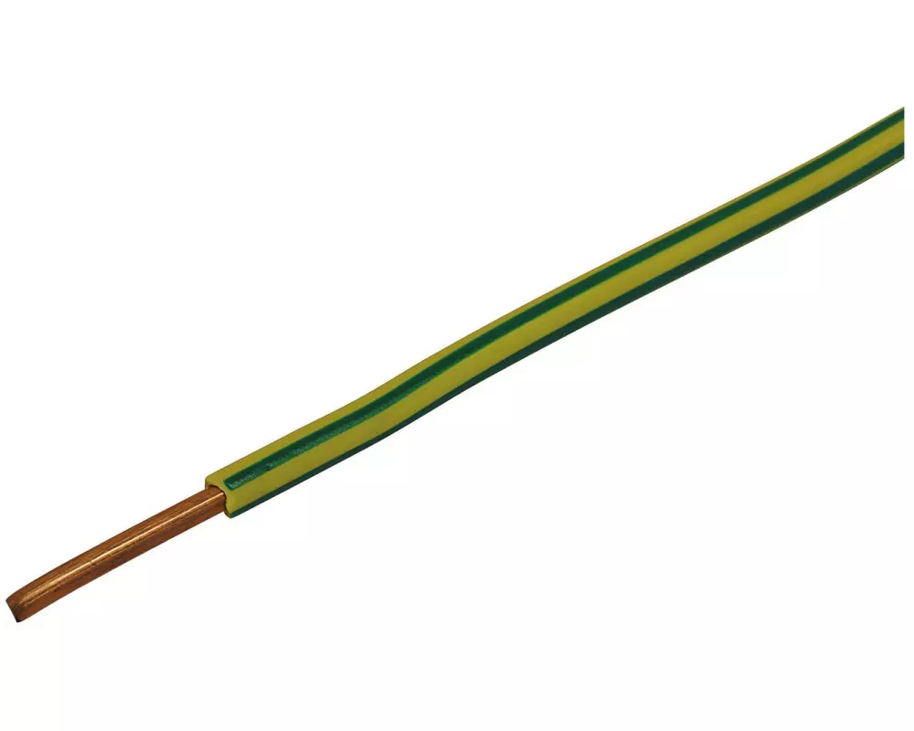 STEFFEN T-Draht 1.5 mm², 100 m Grüngelb