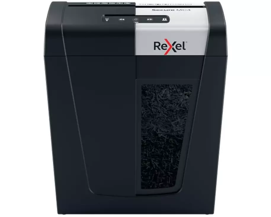 Rexel Aktenvernichter Rexel Secure MC4 Whisper-Shred P-5, 4 Seiten