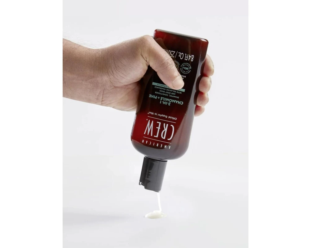 american crew 3-in-1 Kamille & Kiefer 250 ml