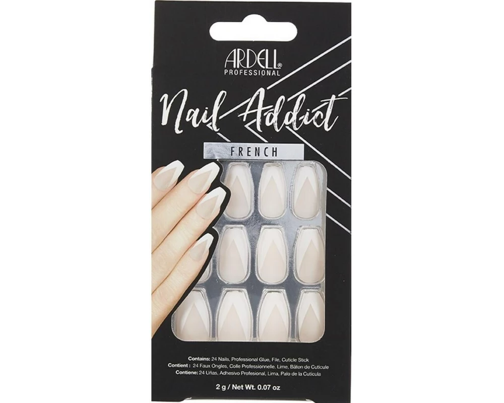 Ardell Nail Addict Modern French 24 Stück