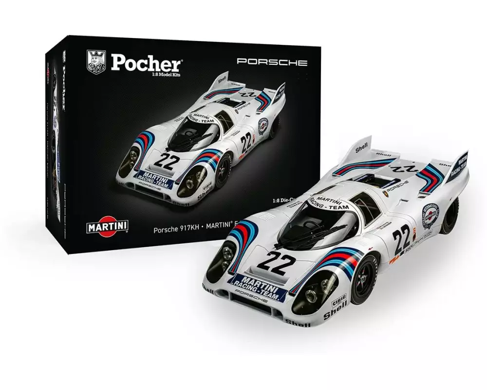 Pocher Bausatz Porsche 917KH – MARTINI 1:8
