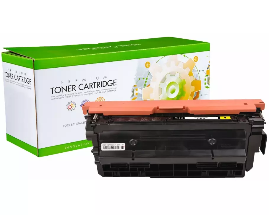 STATIC Toner cartridge compatible with HP CF472X yellow High Capacity compatible 23.000 pages