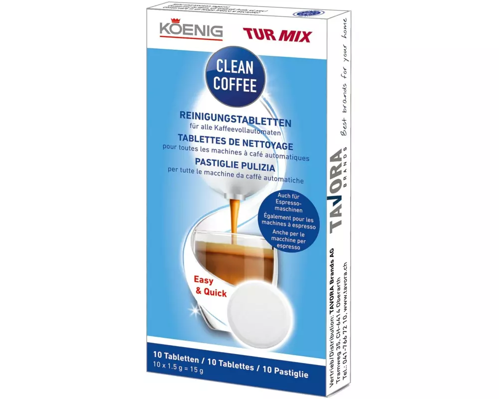 Turmix Reinigungstabletten Clean Coffee 10 Stück