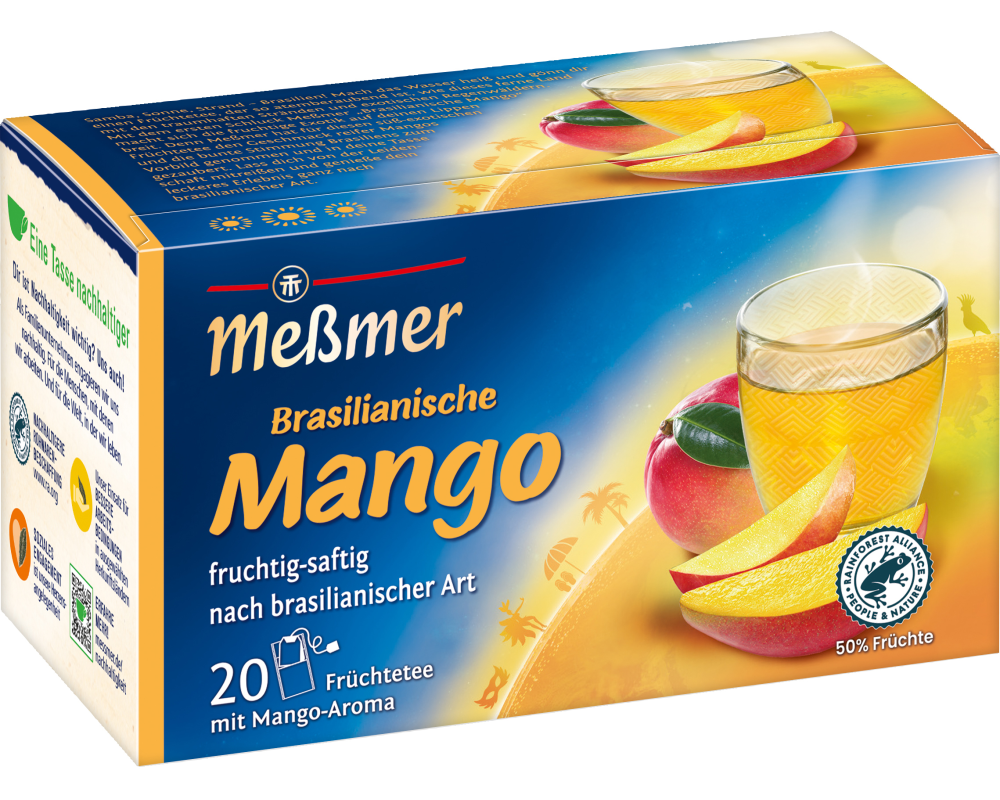 MESSMER Brasilianische Mango 10883700 Beutel 2.25g, 20 Stk.