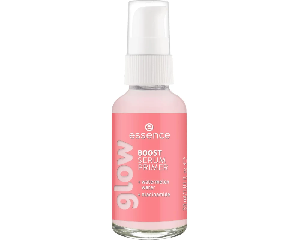 essence Glow Boost Serum Primer pink