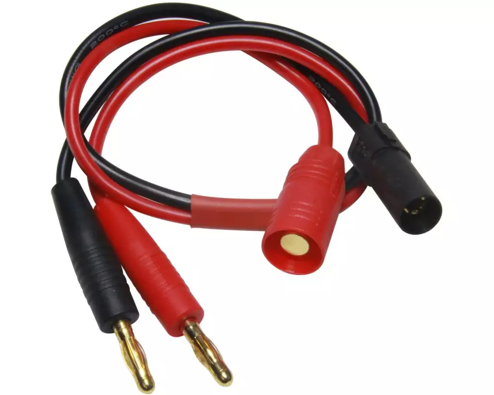 EP Adapterkabel 4 mm Bananenstecker zu XT150