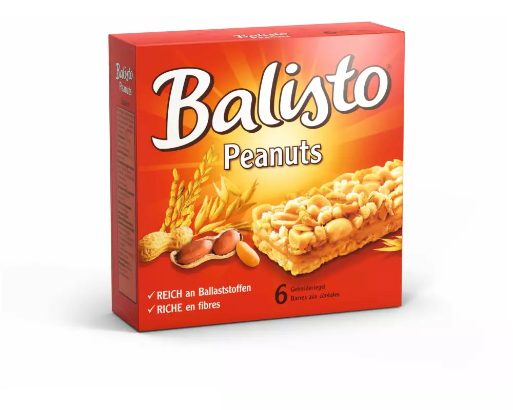 Balisto Riegel Peanuts 6 Stück