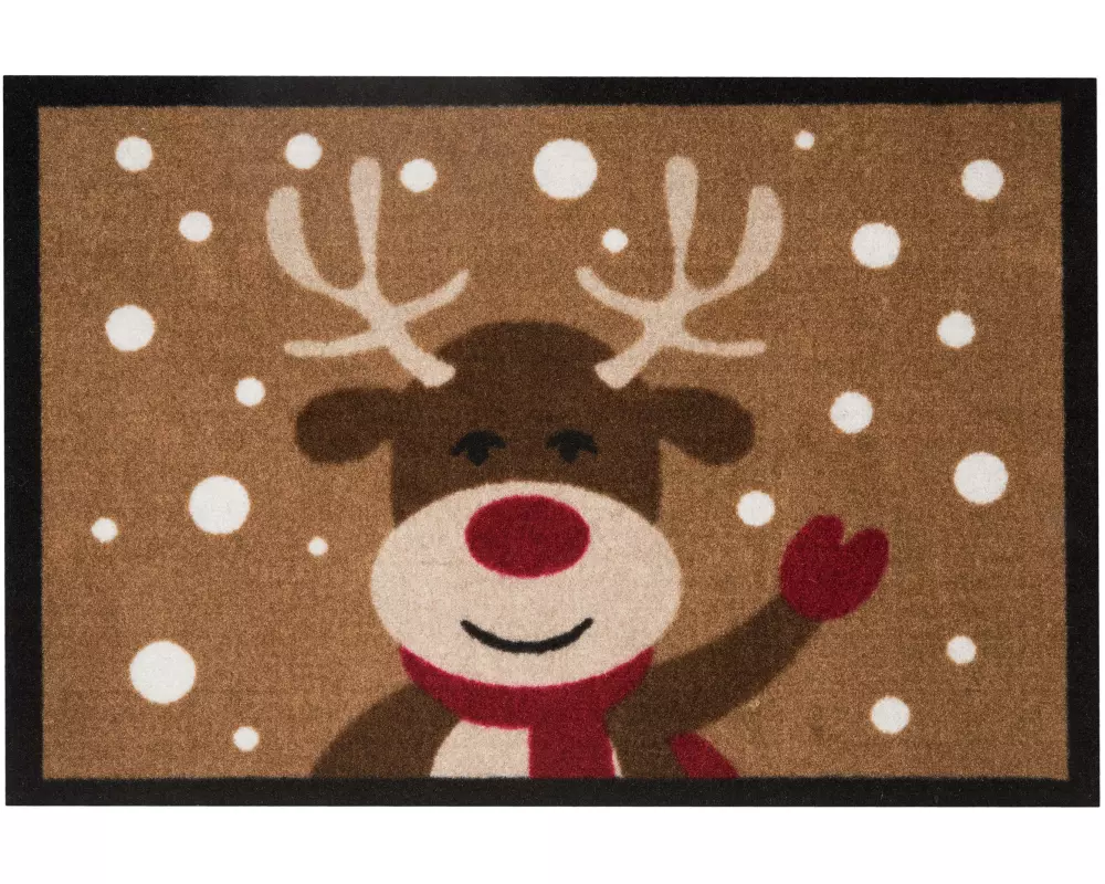 Hanse Home Fussmatte Rentier 40 cm x 60 cm