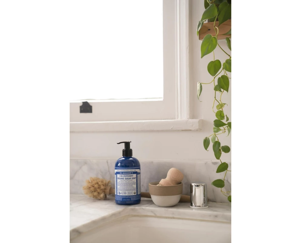 Dr.Bronner's Sugarsoap Bio Pfefferminze 355 ml
