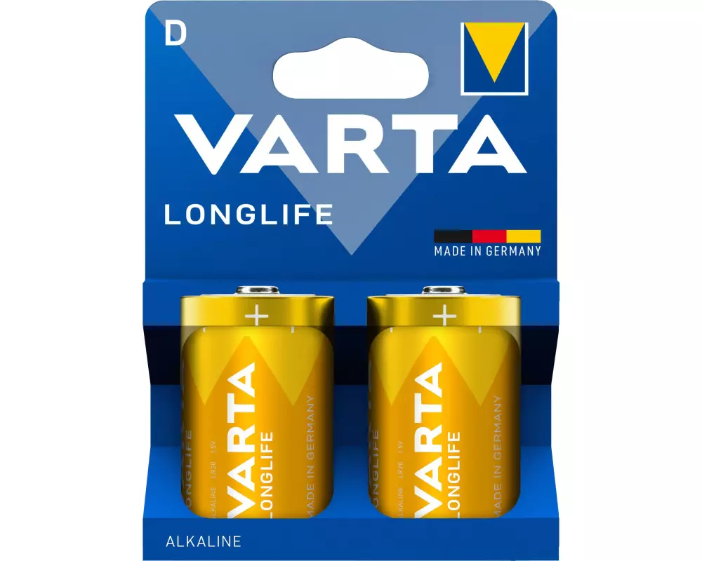 Varta Batterie Longlife D , 2 Stück