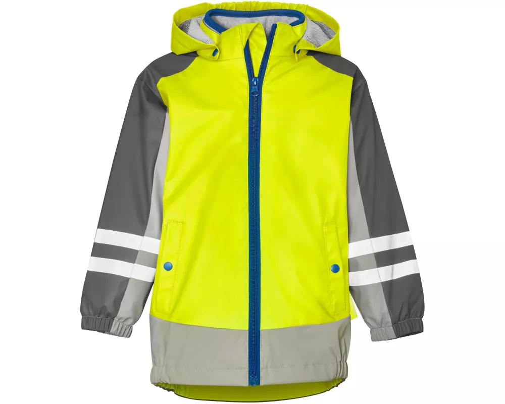 Playshoes Regenjacke 3 in 1 Gr. 98, Neongelb