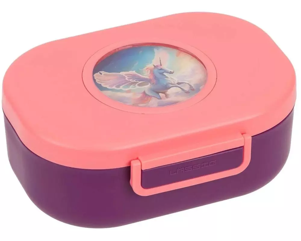 Lässig Style & Snack Lunchbox Pink/Berry