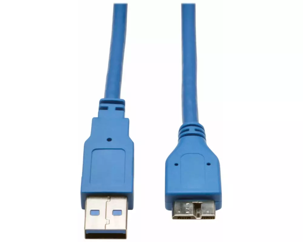 EATON TRIPPLITE USB 3.0, SuperSpeed, Device Cable, A to Micro-B, M/M, 3ft. 0.91m