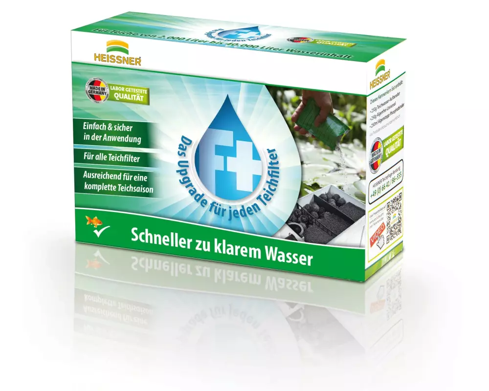 HEISSNER Klarwasser-Filter-Leistungssteigerung F-PLUS 10 Stück
