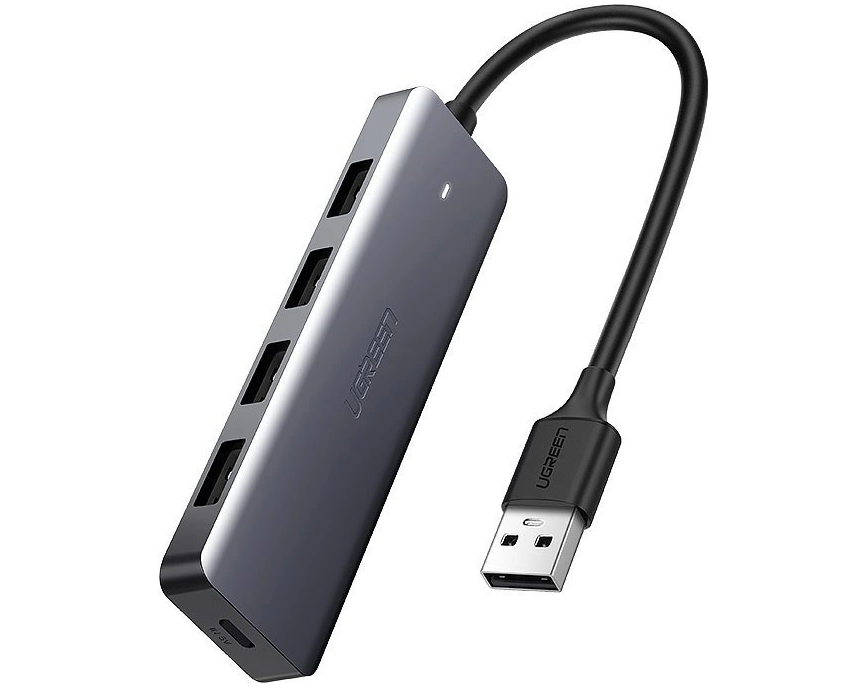 UGREEN USB 3.0 Hub 4-Port 50985 with USB-C Power Supply