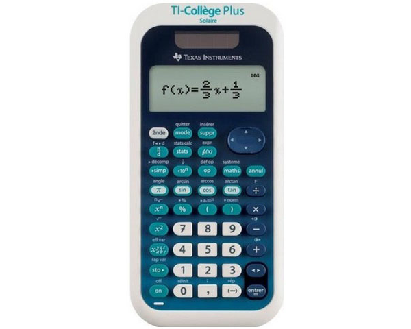 TEXAS INSTRUMENTS Schulrechner College Plus Solar College Plus Solar