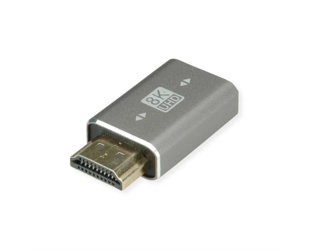 ROLINE 8K HDMI Adapter, HDMI ST/BU