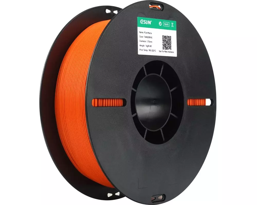eSun eSun, Filament , PLA MT175, Mandarine 1.75 mm 1 kg
