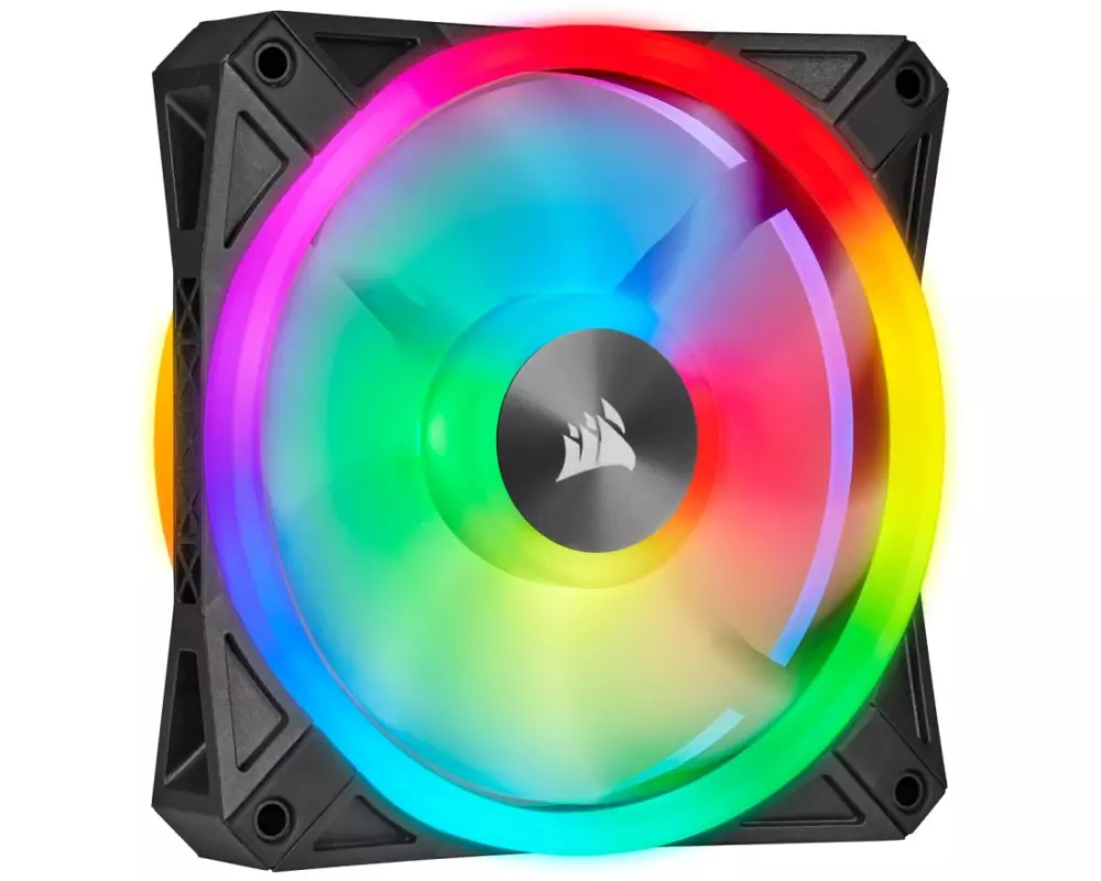 Corsair PC-Lüfter iCUE QL120 RGB Schwarz