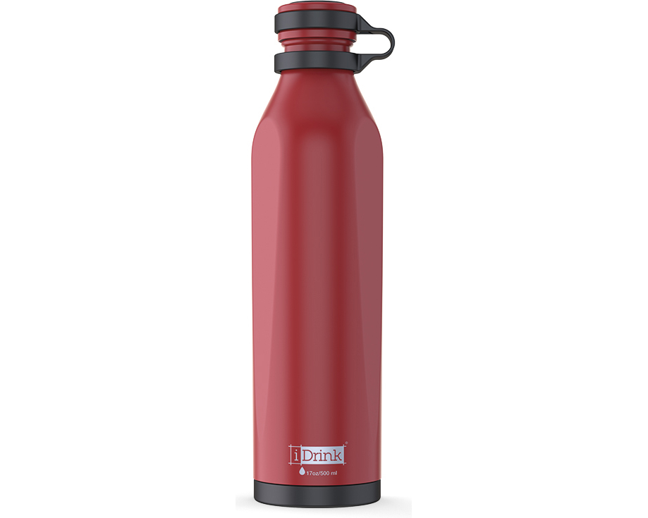 I-DRINK Thermosflasche B-EVO 500ml ID8012 Scarlet
