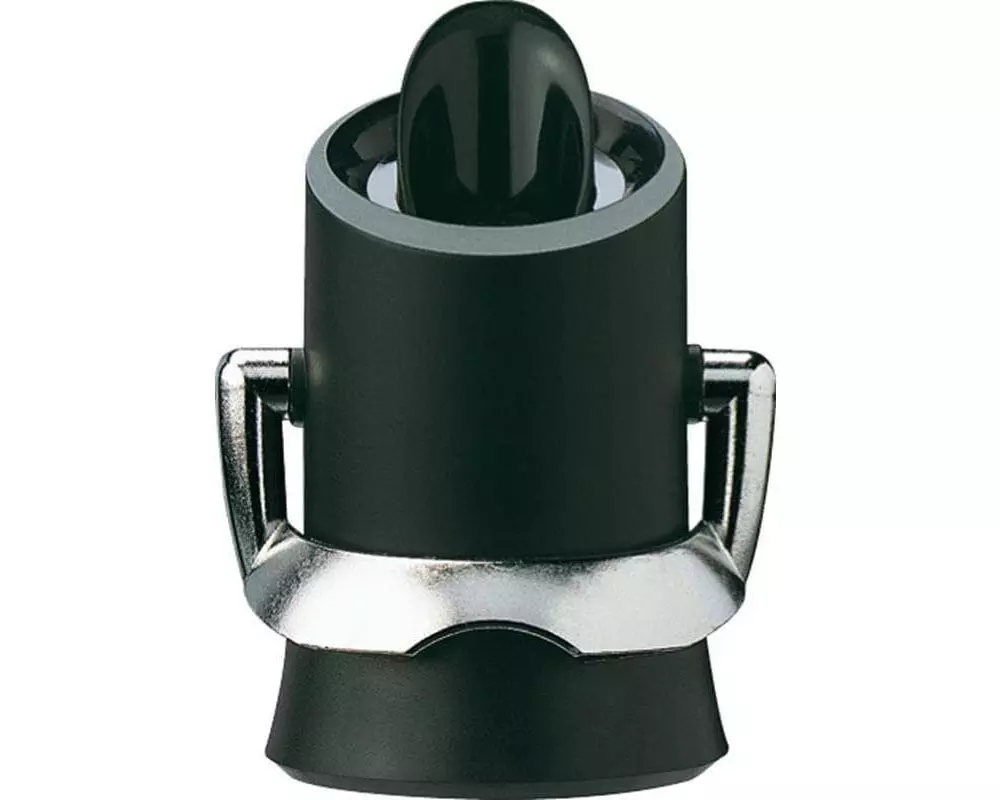 Vacuvin Sekt- und Champagnerverschluss Saver Schwarz