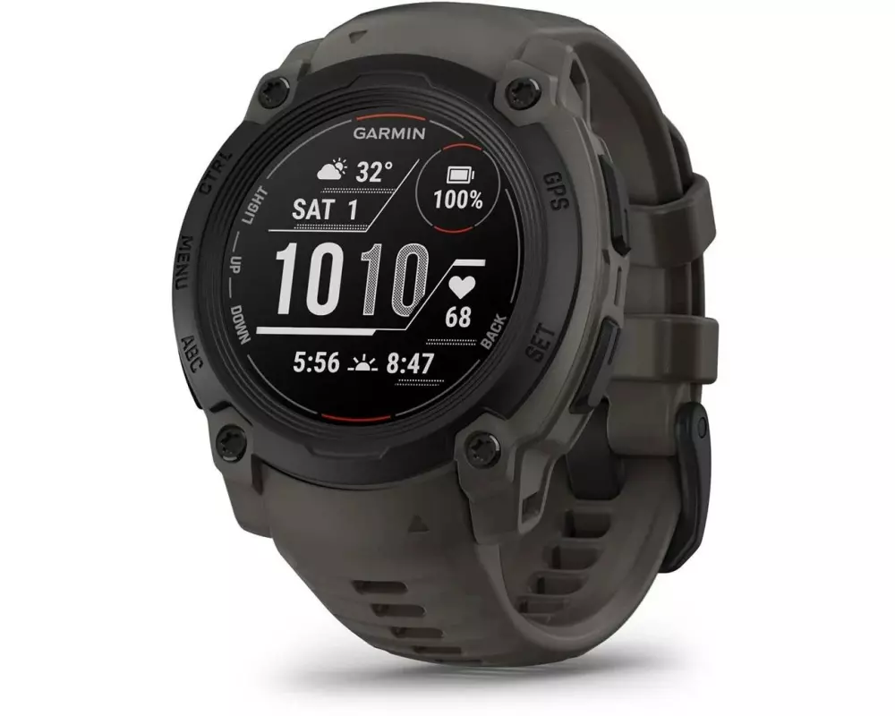 GARMIN Sportuhr Instinct 3 Schwarz 45 mm
