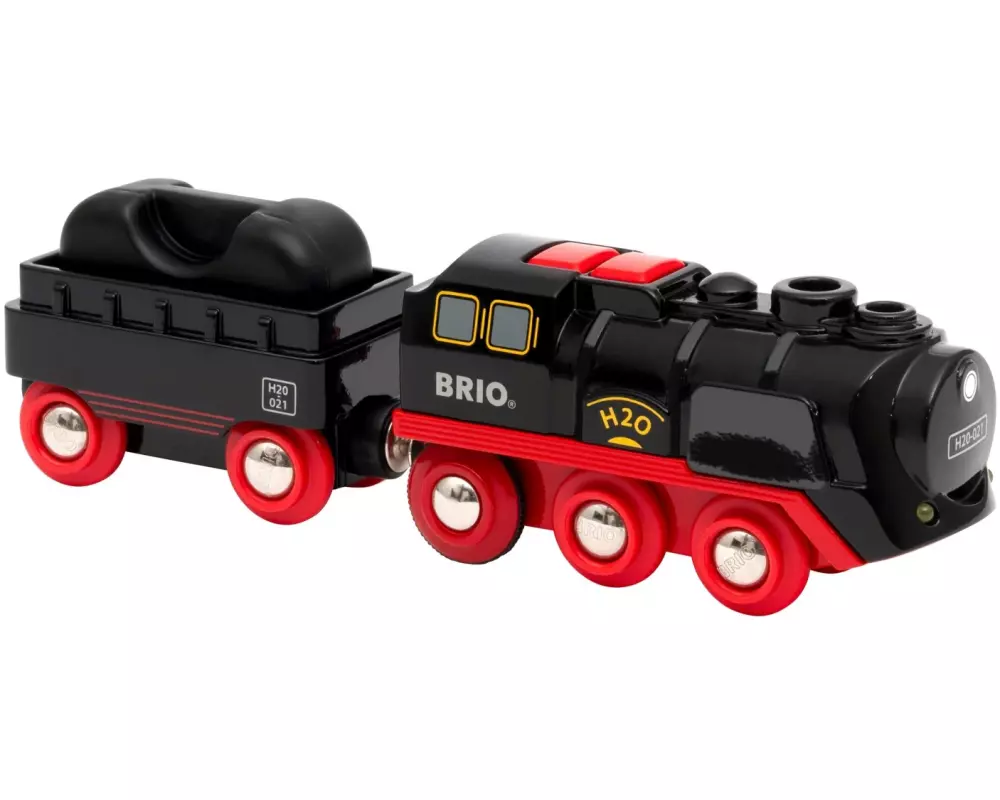 BRIO Eisenbahn Batterie-Dampflok mit Wassertank