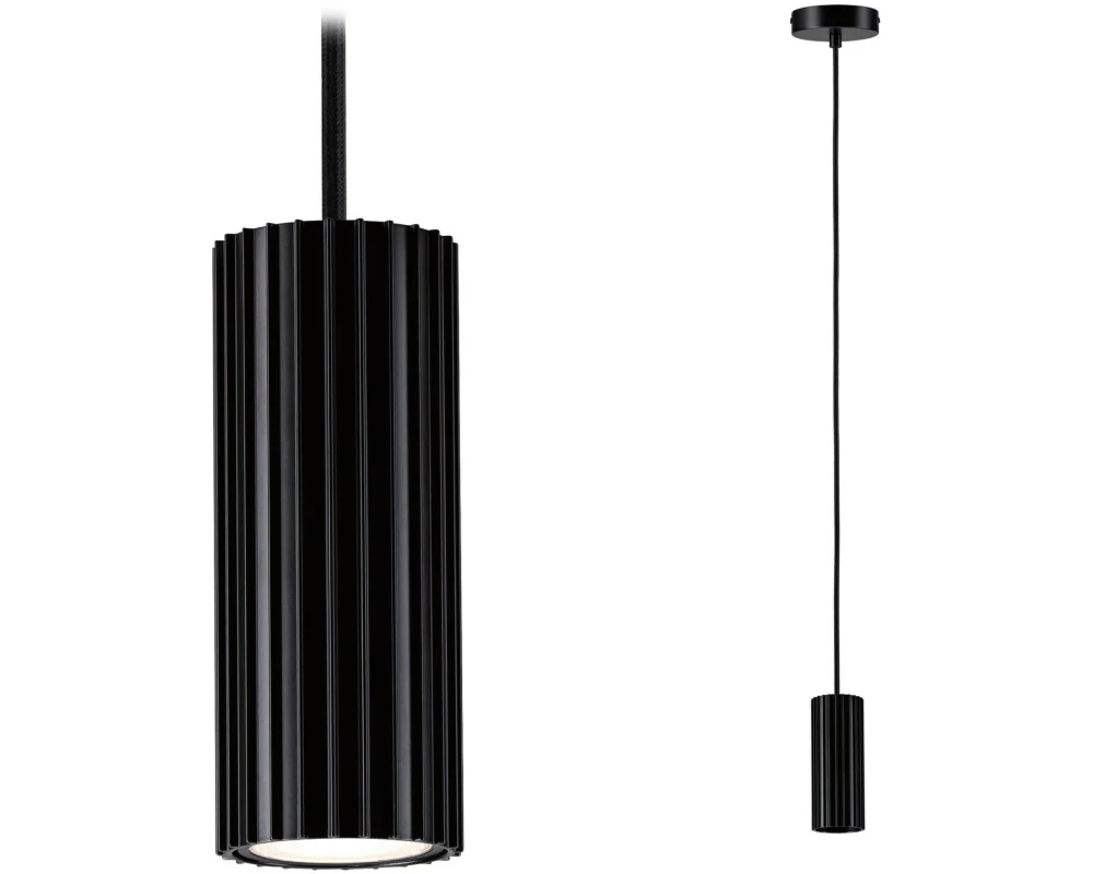 Paulmann Lamelen Pendelleuchte Lirena GU10 max. 10W Schwarz / Metall