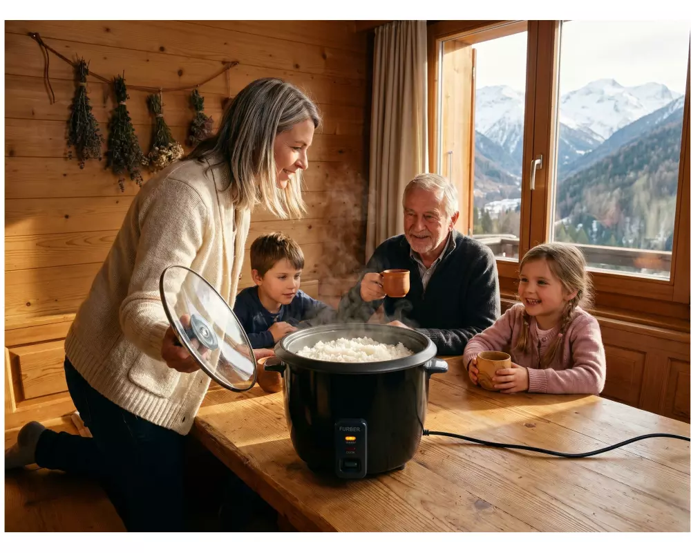 FURBER Reiskocher REN 1.8 l, Schwarz