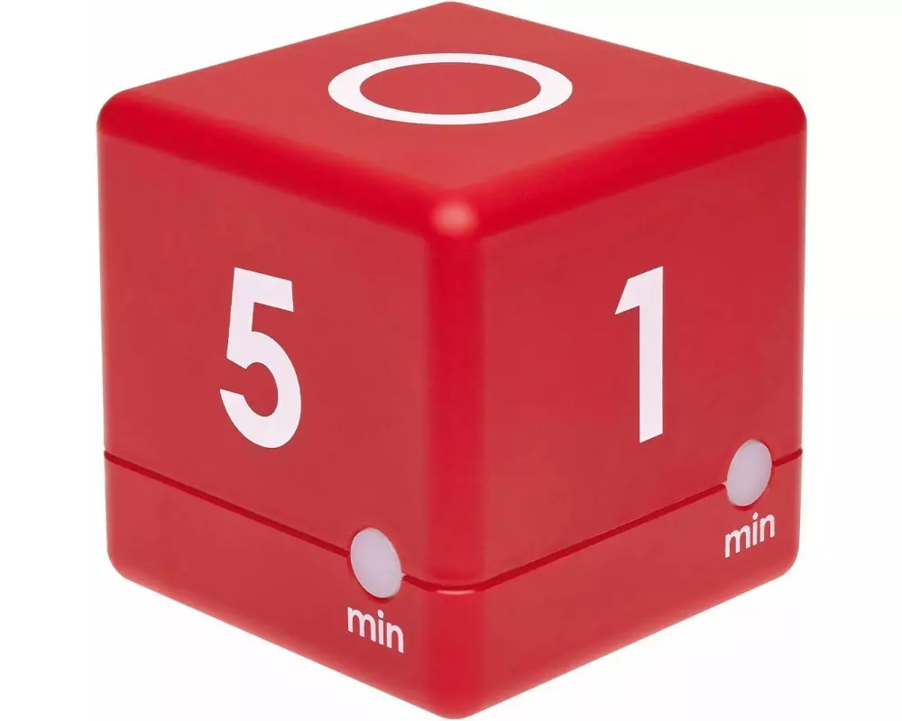 TFA Dostmann Küchentimer Cube Rot