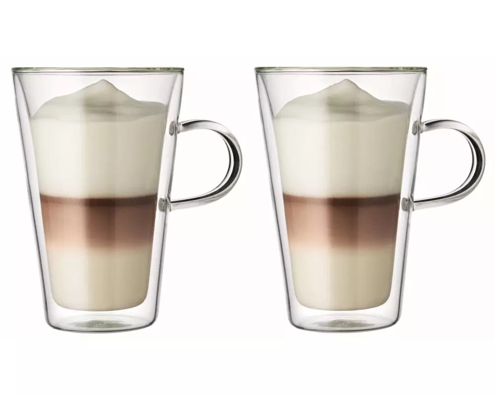 Bodum Kaffeetasse Canteen 400 ml, 2 Stück, Transparent